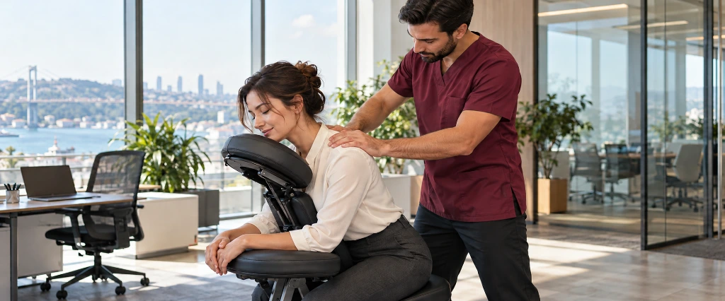 Fizyo Help corporate office massage session